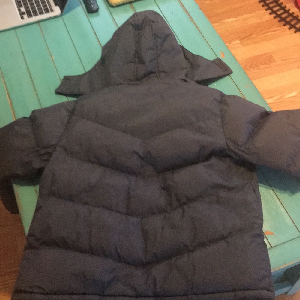 Boys puffer snow jacket with detachable hood - Picture 5 of 5